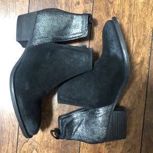 Black booties NEVER WORN
